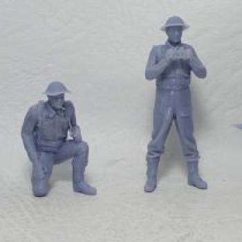 WWII - Artilleros ingleses x 6