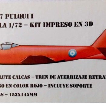 IAe-27 PULQUI 1 - 3D