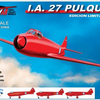 I.A.27 PULQUI I - IMPRESO 3D EN RESINA - 1/72