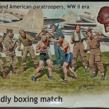 BRITISH AND AMERICAN PARATROOPERS, WWII ERA