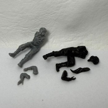 Tripulantes soviéticos de tanques x 2 WWII