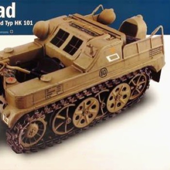 KETTENKRAD Sd.Kfz. 2 Kleines Kettenkraftrad Typ ESCALA 1/9 HK 101