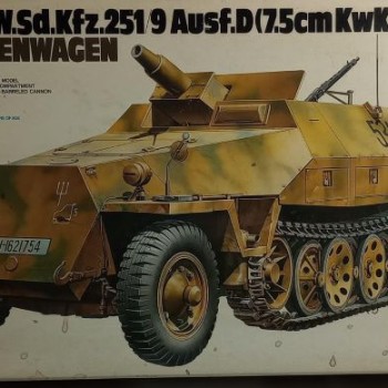 Mtl.SPW.Sd.Kfz.251/9 Ausf.D (7.5cm KwK 37 L/24) Kanonenwagen