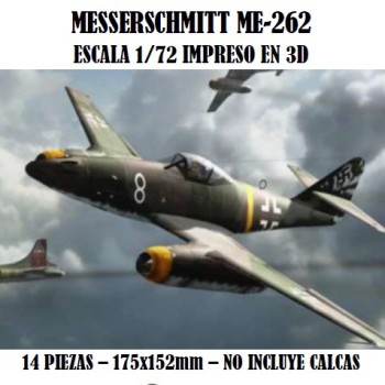 MESSERSCHMITT ME-262 3D