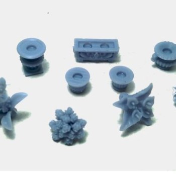 Set de plantas y macetas