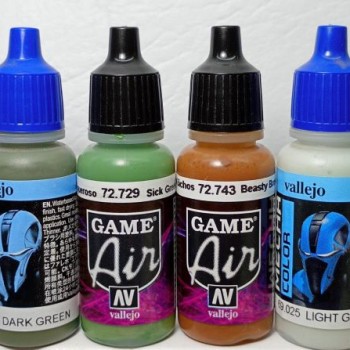 SET CAMUFLAJE SUDESTE ASIÁTICO - 4 colores (Aviones Vietnam / Mirage, Dagger y Hércules Malvinas)