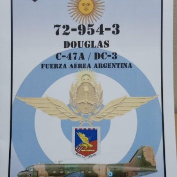 DOUGLAS C-47A / DC-3 FUERZA AÉREA ARGENTINA