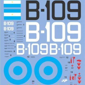 BAC BMk.62 CANBERRA FUERZA AEREA ARGENTINA (48004)