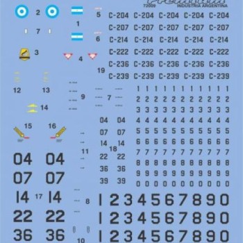 SKYHAWK A4-B MALVINAS (72009)
