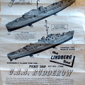 U.S.S. RUDDEROW - LINDBERG